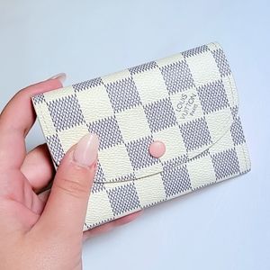 Authentic Louis Vuitton Damier Ebene Rosalie Coin Purse